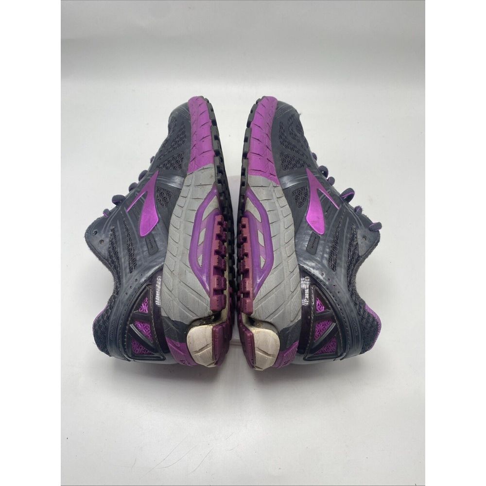 Brooks Shoes Women Size 6 Ariel Running  Black Purple Athletic 3672 - Picture 11 of 16